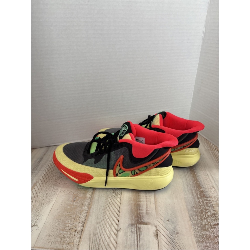 Nike Kyrie 8 GO GS Basketball Shoes Black Lemon Chiffon DQ8076-003 Size 6.5Y